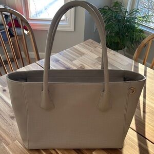 Dagne Dover Signature Tote Bag Legend Size in Bleecker Blush